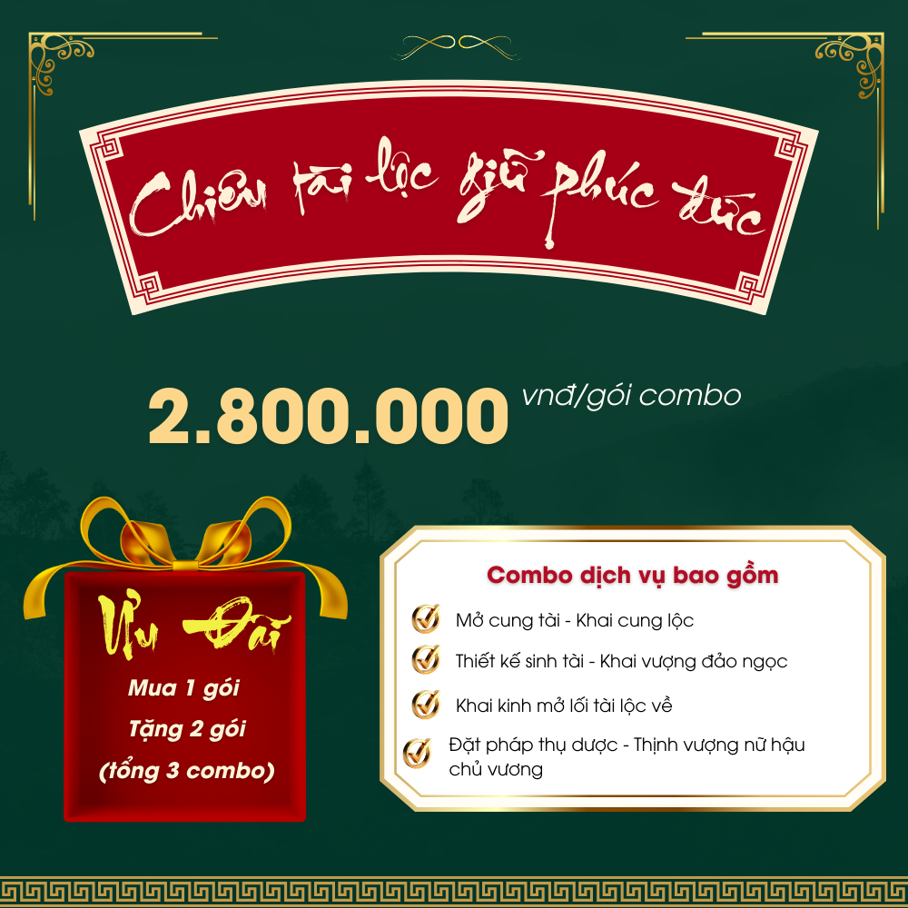 Gói Chiêu Tài Lộc - Giữ Phúc Đức