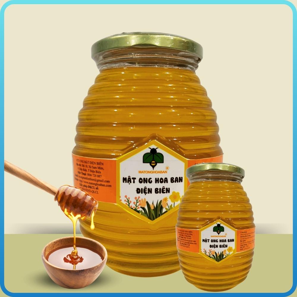 Mật Ong Hoa Ban Điện Biên (350ml)