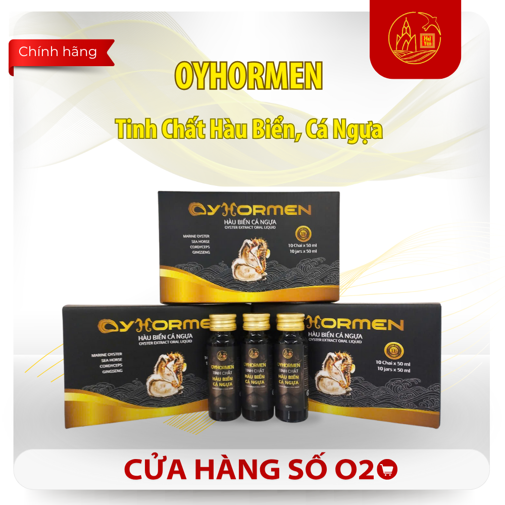 Tinh Chất Hàu Biển, Cá Ngựa - OYHORMEN 10 lọ