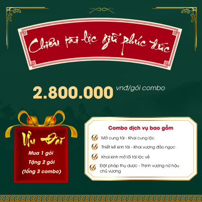 Gói Chiêu Tài Lộc - Giữ Phúc Đức