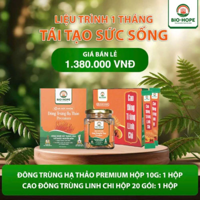 Liệu Trình BIO HOPE 1 Tháng: Tái Tạo Sức Sống 1