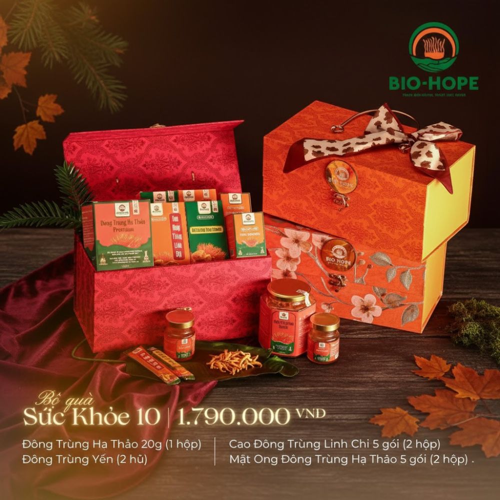 Bộ Quà Sức Khỏe 10 - Quà Tết 2026