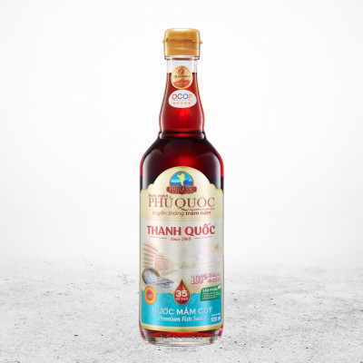 Nước Mắm Chỉ Dẫn Địa Lý Phú Quốc - Thanh Quốc 35N, 500ml x 6 chai