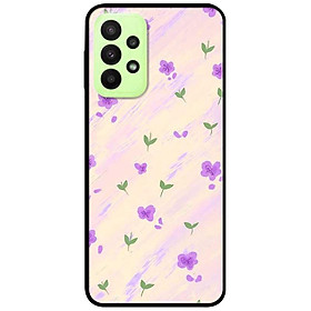 Ốp lưng dành cho Samsung A13 mẫu Hoa Tím 1