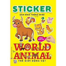 Sách - Sticker Dán Hình Thông Minh - Trong Trang Trại - Việt Thư