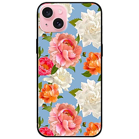 Ốp lưng dành cho Iphone 15 - Iphone 15 Plus - Iphone 15 Pro - Iphone 15 Pro Max - Hoa Đa Sắc - Hàng Chính Hãng