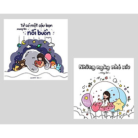 Sách - Tớ Có Một Cậu Bạn Mang Tên Nỗi Buồn + Những Ngày Nhỏ Xíu - Combo 2 Cuốn - AZ Việt Nam