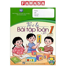 Sách - Vở Ô Li Bài Tập Toán 1 - Quyển 2 (Sáng Tạo)