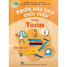 Sách - Phiếu bài tập cuối tuần môn Toán Lớp 2 - Kết Nối Tri Thức - GD