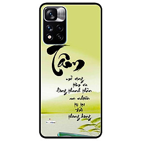 Ốp lưng dành cho Xiaomi Redmi Note 11 Pro 5G ( Bản Nội Địa ) mẫu Tâm Xanh
