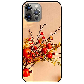 Ốp lưng dành cho Iphone 12 - Iphone 12 Pro - Iphone 12 Pro Max mẫu Cây Khô Đỏ