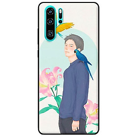 Ốp in cho Huawei P30 Pro Anime Boy Hoa - Hàng chính hãng