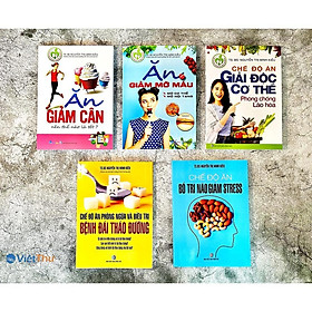 Sách - Chế Độ Ăn Tốt Cho Sức Khỏe  - Combo 5 Cuốn - Nguyễn Thị Minh Kiều - Việt Thư