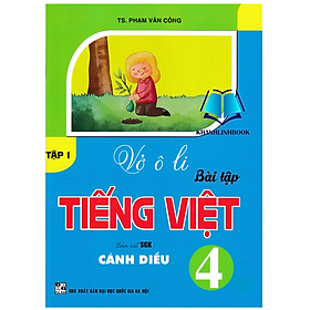 Sách - Vở Ô Li Bài Tập Tiếng Việt 4 - Tập 1 (Bám Sát SGK Cánh Diều)