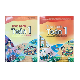 Sách - Combo Thực Hành Toán 1 (Tập 1 + Tập 2) - Theo Chương Trình Giáo Dục Phổ Thông Mới 2018