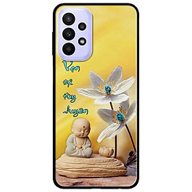 Ốp lưng dành cho Samsung A23 4G - A53 5G - A73 mẫu Vạn Duyên Hoa Trắng