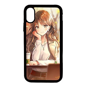 Ốp lưng cho iPhone X GIRL 124 - Hàng chính hãng