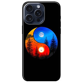 Ốp lưng dành cho Iphone 15 - Iphone 15 Plus - Iphone 15 Pro - Iphone 15 Pro Max - Âm Dương - Hàng Chính Hãng