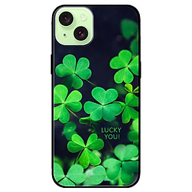 Ốp lưng dành cho Iphone 15 - Iphone 15 Plus - Iphone 15 Pro - Iphone 15 Pro Max - Cỏ Ba Lá 4 - Hàng Chính Hãng