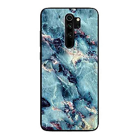 Ốp Lưng in cho Xiaomi Redmi Note 8 Pro Mẫu Nền Đá Hoa 5 - Hàng Chính Hãng