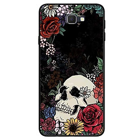 Ốp lưng dành cho Samsung J3 Pro - J7 Pro - J5 Prime - J7 Prime mẫu Họa Tiết Hoa Đầu Lâu