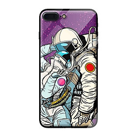 Ốp kính cường lực cho iPhone 8 Plus mẫu DU HÀNH 1 - Hàng chính hãng