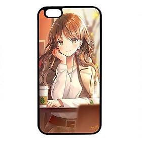Ốp lưng cho iPhone 6 Plus GIRL 124 - Hàng chính hãng