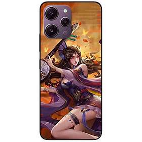 Ốp lưng cho Xiaomi Redmi 12 4G - Redmi Note 12 4G - 12 Pro 4G - 12 Pro 5G - Thiếu Nữ Cầm Đàn Tỳ - Hàng Chính Hãng