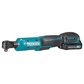 MÁY SIẾT BULONG XUYÊN TÂM DÙNG PIN 12V (3/8" VÀ 1/4") MAKITA WR100DSA (01 SẠC NHANH 01 PIN 2.0 AH) - HÀNG CHÍNH HÃNG