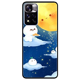 Ốp lưng dành cho Xiaomi Redmi Note 11 Pro 5G ( Bản Nội Địa ) mẫu Bánh Bao Trăng Vàng