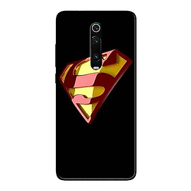Ốp Lưng in cho Xiaomi Redmi K20 Mẫu Super Nền Đen - Hàng Chính Hãng