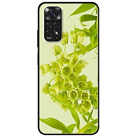 Ốp lưng dành cho Xiaomi Redmi Note 11 4G mẫu Hoa Xanh Nền Xanh