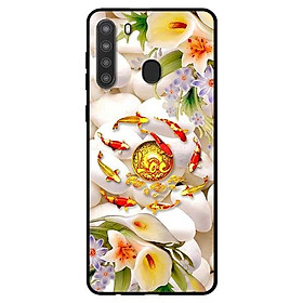 Ốp lưng dành cho Samsung Galaxy A21 mẫu Lộc Koi