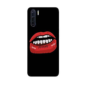 Ốp Lưng in cho Oppo A91 Mẫu Đôi Môi Gợi Cảm - Hàng Chính Hãng