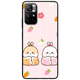 Ốp lưng dành cho Xiaomi Redmi Note 11 5G - Redmi Note 11T - Redmi Note 11S mẫu Bánh Bao Cà Rốt
