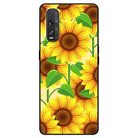Ốp lưng dành cho Oppo Find X2 mẫu Hoa Vàng