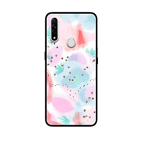Ốp Lưng in cho Oppo A31 Mẫu Họa Tiết Nước Nền Hồng - Hàng Chính Hãng