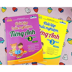 Sách - Global Success - Bài Tập Trắc Nghiệm Tiếng Anh Lớp 3 - Có Đáp Án - Combo 2 Tập - Minh Thắng