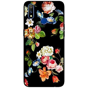 Ốp lưng dành cho Realme 3 - Realme 3 Pro - Realme 5 / 5s / 5i / 6i / 6i - Realme 5 Pro mẫu Họa Tiết Hoa Đủ Màu