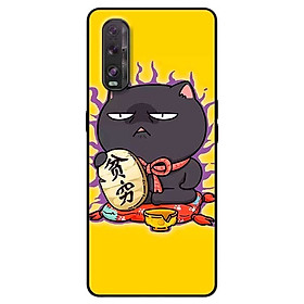 Ốp lưng dành cho Oppo Find X2 mẫu Mèo May Mắn 9