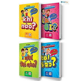 Sách - Chìa Khóa Mở Cửa Thế Giới - Em Muốn Biết - Combo 4 Cuốn - Nhã Uyên - Việt Thư