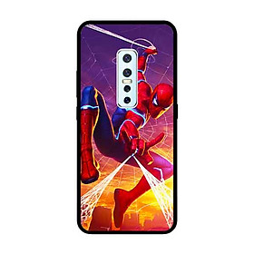 Ốp Lưng in cho Vivo V17 Pro Mẫu Người Nhện Mắt Sáng - Hàng Chính Hãng