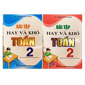 Sách - Combo Bài tập hay và khó toán 2