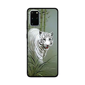 Ốp Lưng Dành Cho Samsung Galaxy S20 Plus mẫu Nền Hổ mẫu 4 - Hàng Chính Hãng