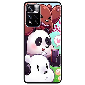 Ốp lưng dành cho Xiaomi Redmi Note 11 Pro 5G ( Bản Nội Địa ) mẫu Gấu Tim