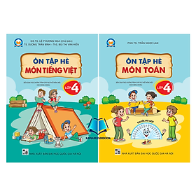 Sách - Ôn tập hè môn Toán + Tiếng việt lớp 4 ( Sách dùng chung )