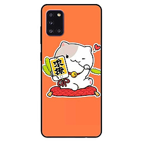 Ốp lưng dành cho Samsung Galaxy A31 mẫu Mèo Vui Vẻ