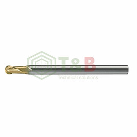 Dao Phay Cầu R4 x 8 x 60L Union Tool Model HSB2080-0800,Dao phay ngón gia công sau nhiệt