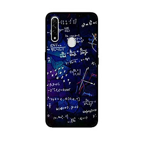 Ốp Lưng in cho Oppo A8 Mẫu Họa Tiết Số Học - Hàng Chính Hãng