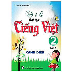 Sách - Vở ô li bài tập tiếng việt 2 - tập 1 (bám sát sgk cánh diều)